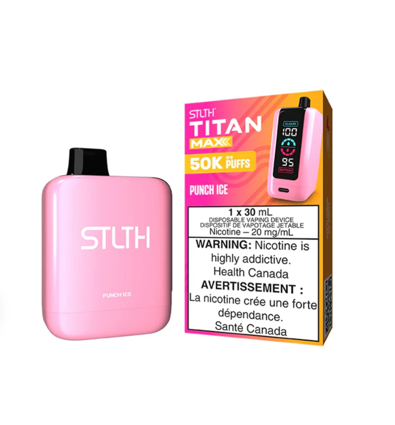 Stlth titan pro Max 50 000puff