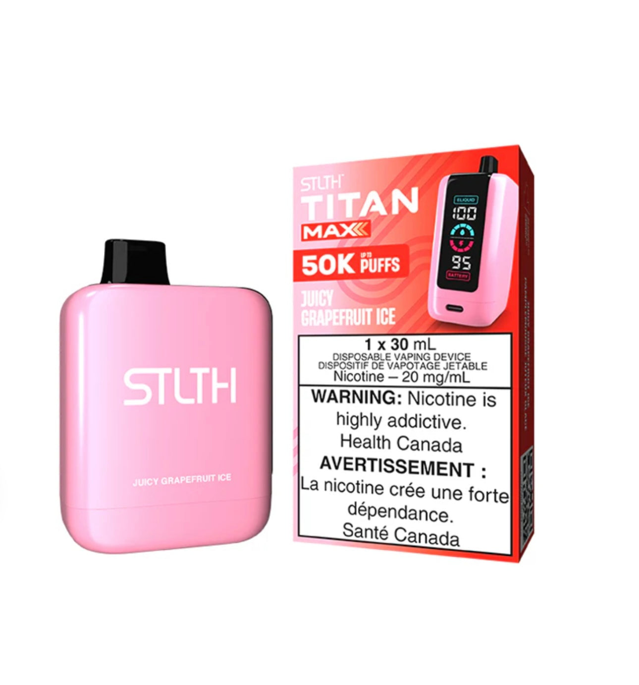 Stlth titan pro Max 50 000puff