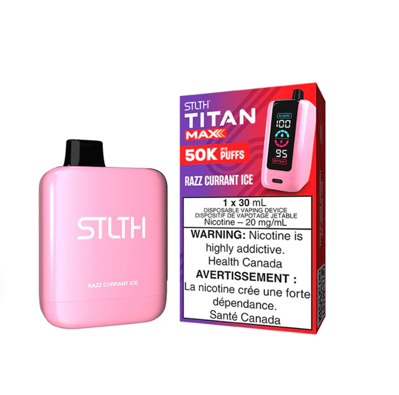 Stlth titan pro Max 50 000puff